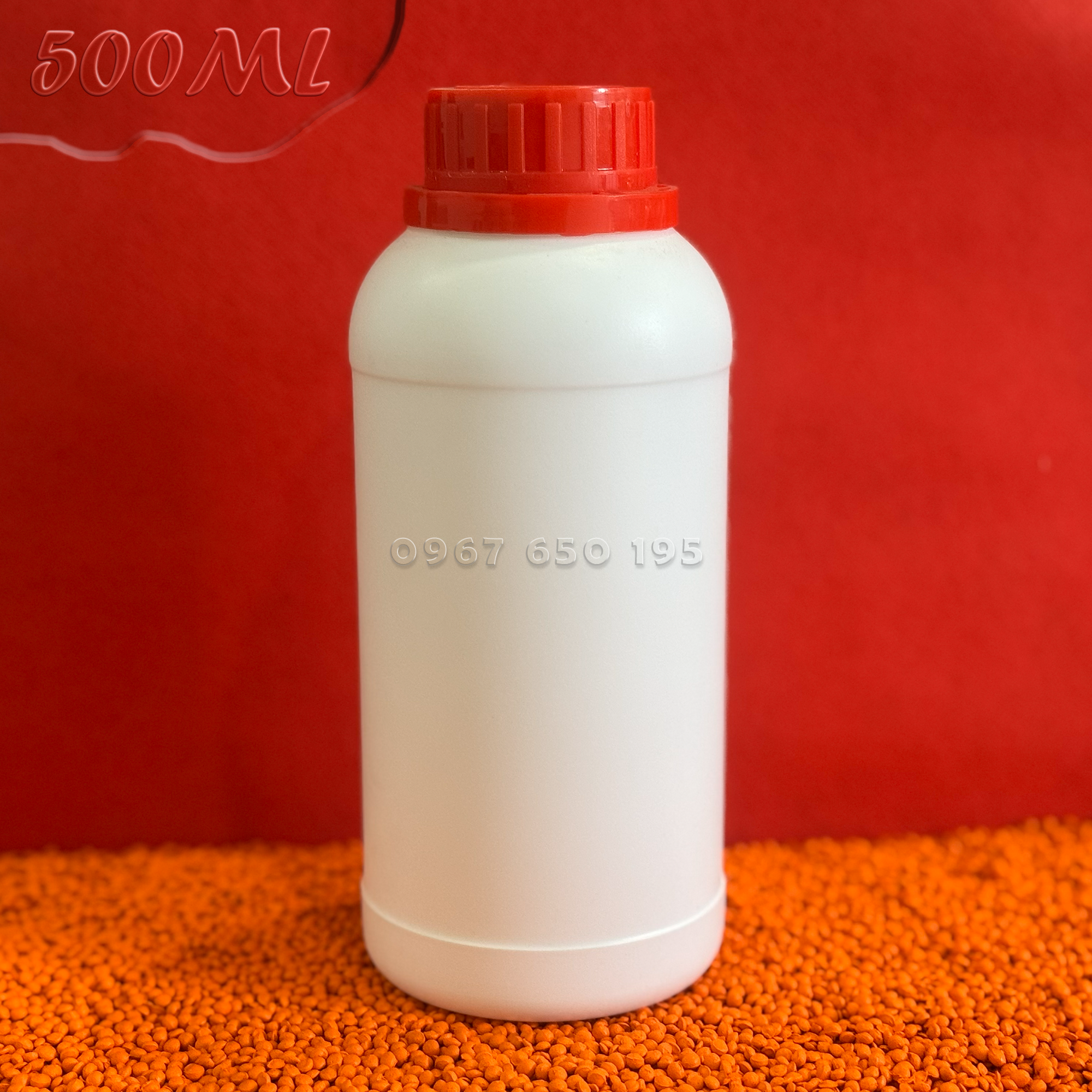 Chai nhựa HDPE đựng hóa chất